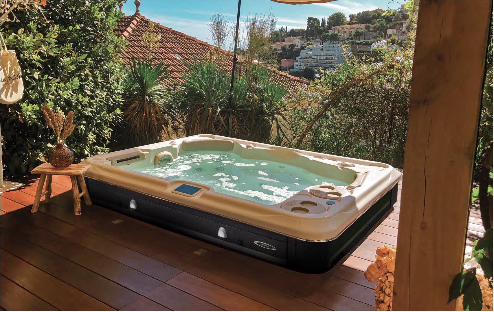 SIGNATURE HOT TUB MODEL 395 Install - Legacy Pool & Hot Tub